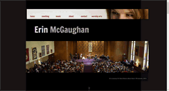 Desktop Screenshot of erinmcgaughan.com